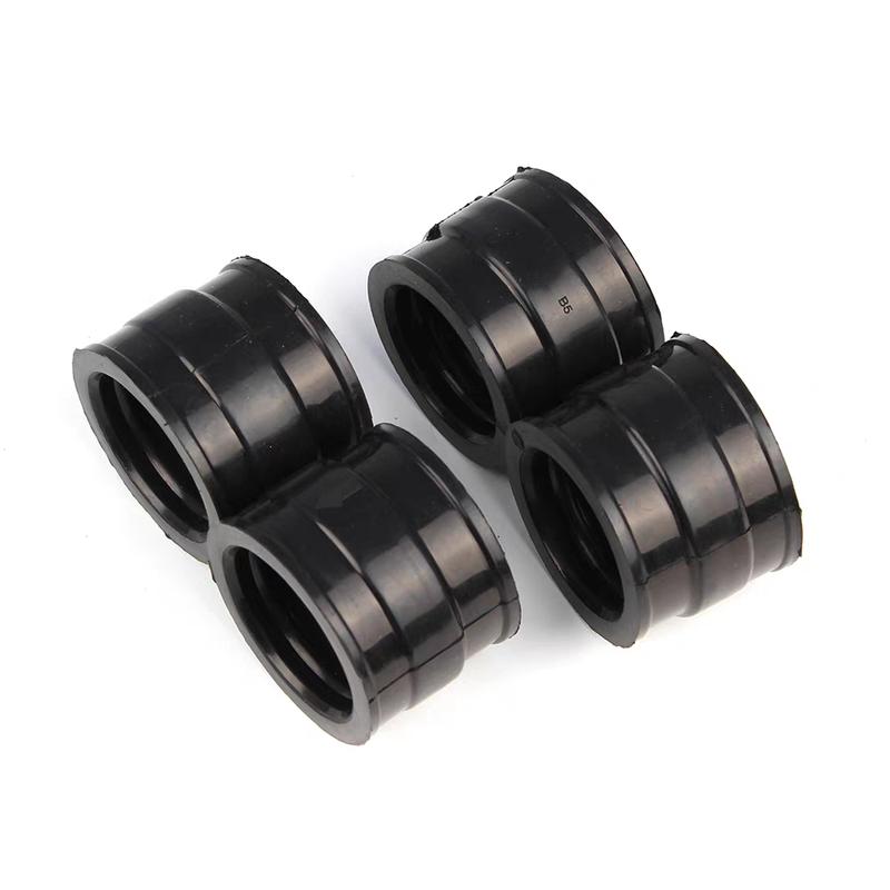 4PCS Carburetor Intake Manifold Boots 16211-460-770 16211 460 770 For Honda CB650 CB650C CB650SC 1979 1980 1981 1982
