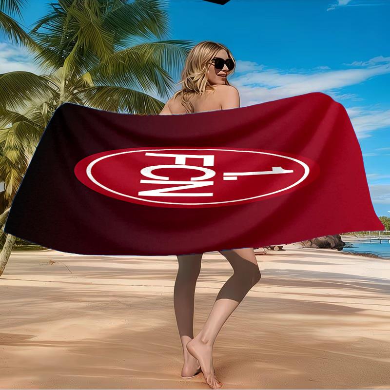 Nurnberg Football Club Beach Towel Microfiber Beach Towel, Lightweight and Quick-Dry, for Summer Travel, Swimming Pool Fan Birthday Gift