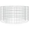 VidaXL Foyer en gabion Ø 100 cm fer galvanisé, cheminée en gabion, foyer extérieur en gabion, foyer rond en gabion, foyer 153560