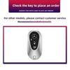 REE4   Car Smart Key Cover Case Remote Shell Fob Holder For Mercedes Benz C E S Class GLC W206 W223 W214 E300 C260 C300 S450 S500 S400