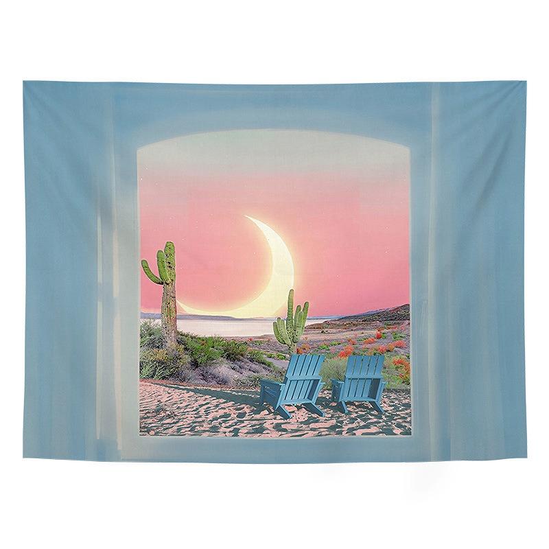 Ниша Искусство Декоративная Живопись Фон Подвесная Ткань Домашнее Настенное Украшение — фото 7