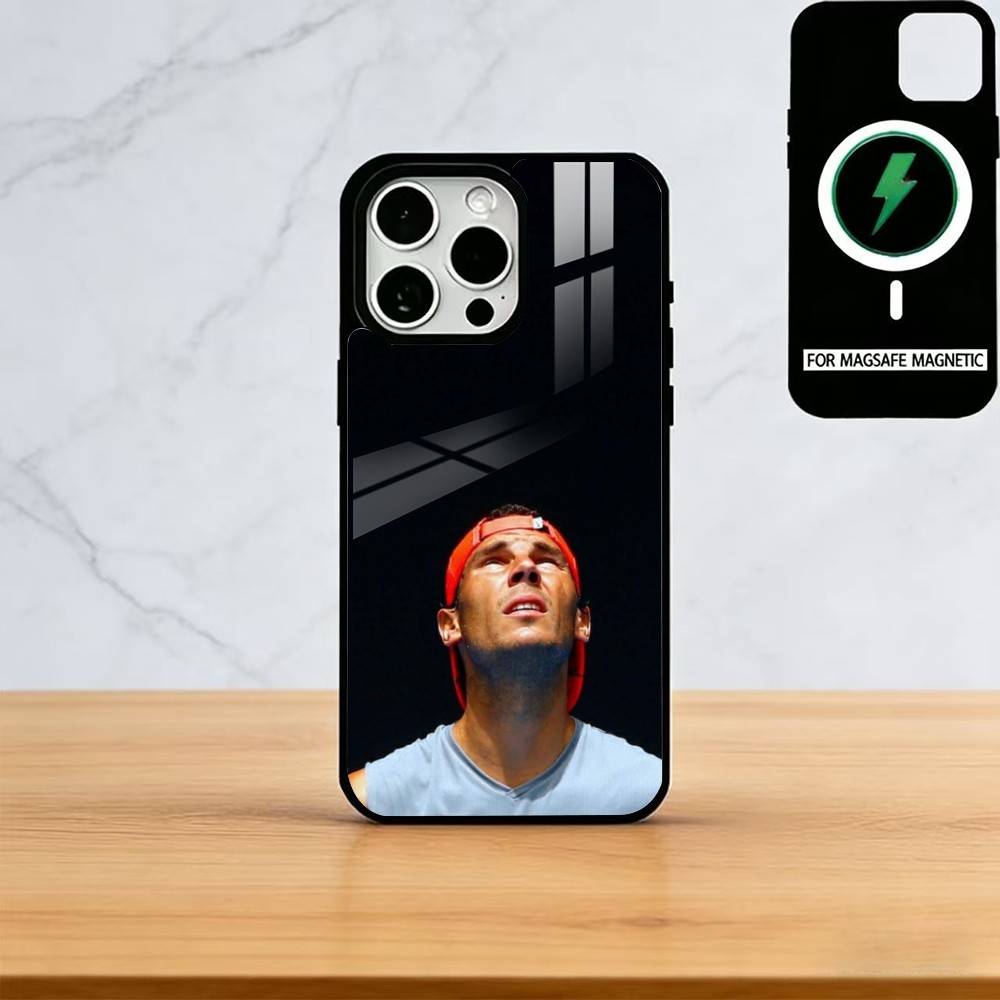 

Rafael Nadal Phone Case For iPhone17,16,15,14,13,12,11 Plus,Pro Magnetic with Magsafe Wireless Charging iPhone14Pro
