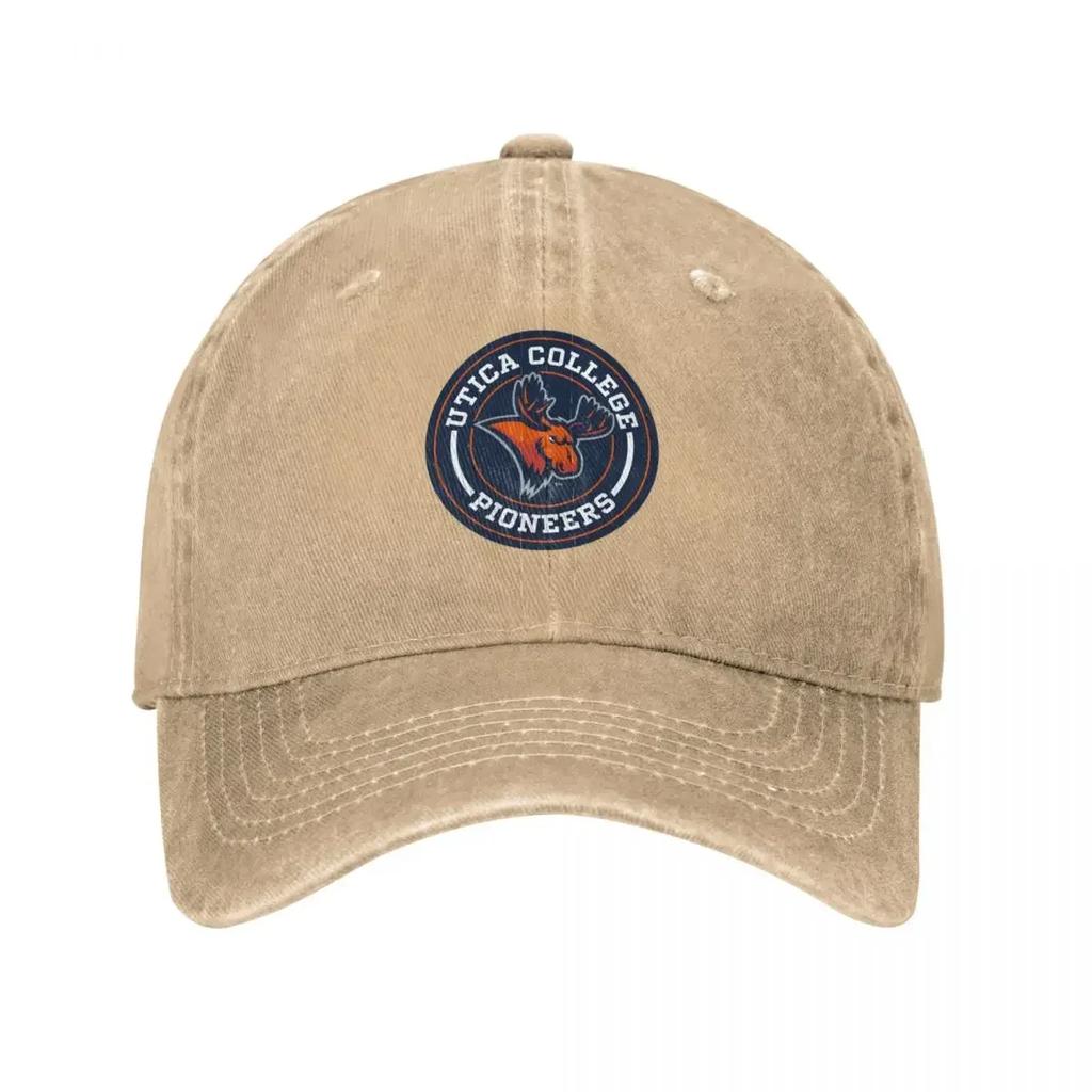 Utica College - Circle Baseball Cap Custom Cap Big Size Hat For Girls Unisex's