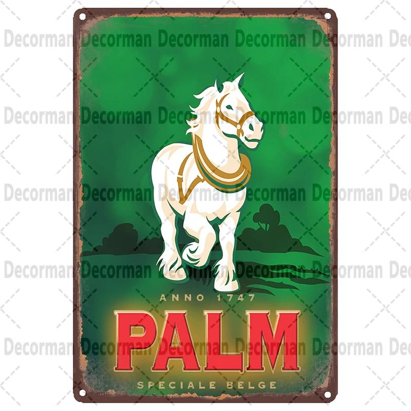 

[ Mike86 ] Бельгийское пиво PALM FILOU Металлическая вывеска Постер Картина Магазин Паб Декорация LTA-3187 20*30 СМ винтажный декор 20x30cm（7.8x11.8inch）