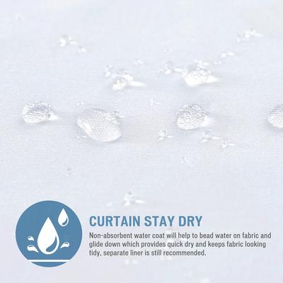 Elegant Gray Leaf Shower Curtain for a Modern Bathroom, Featuring Delicate Branches and Leaves On a Soft White Background