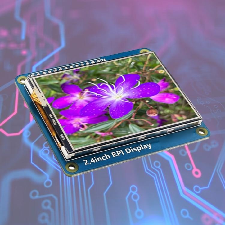 TFT Display LED Backlit Display Module Low Power Consumption SPI Interfaces 2.4inch Screen for Pi 4B 3B+