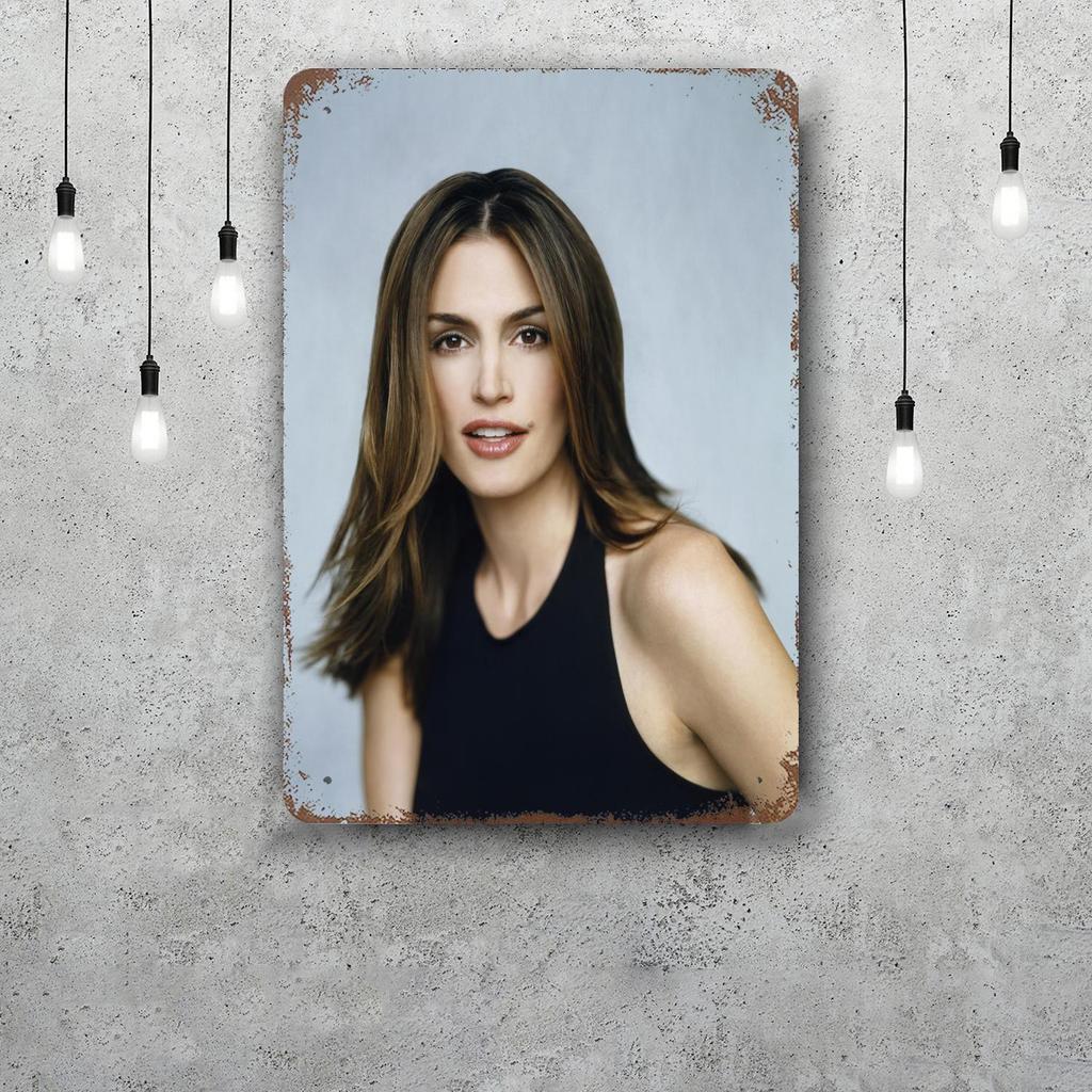 cindy crawford Vintage Metal Tin Signs Posters Decor Retro Metal Plaque Wall Art Decor for Garage Bar