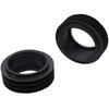 2Pcs Rubber Pussy For Geberit Parts Toilet Internal Low Level Flush Pipe Rubber Cone Seal Gasket 119.668.00.1 60x42x25mm