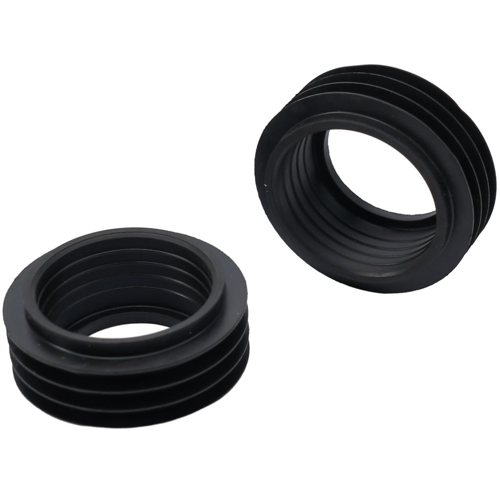 2Pcs Rubber Pussy For Geberit Parts Toilet Internal Low Level Flush Pipe Rubber Cone Seal Gasket 119.668.00.1 60x42x25mm