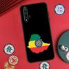 Ethiopia Flag For Huawei Nova 11 Pro 9 10 SE Y70 Y60 Y90 Y61 Y91 Y73 Y72 12s 12i 11i 8i P30 P40 Lite Case