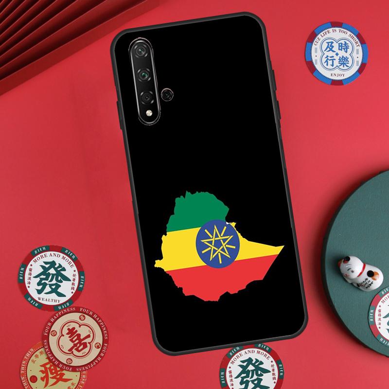 

Ethiopia Flag For Huawei Nova 11 Pro 9 10 SE Y70 Y60 Y90 Y61 Y91 Y73 Y72 12s 12i 11i 8i P30 P40 Lite Case Huawei Nova 12i