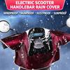 Waterproof Motorcycle Head Cover Clear Window Electric Motorcycle Cover  Daily Commuting