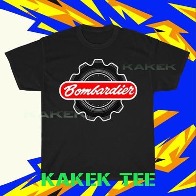 Bombardier Logo Amerikanisches T-Shirt Lustig Größe S bis 5XL