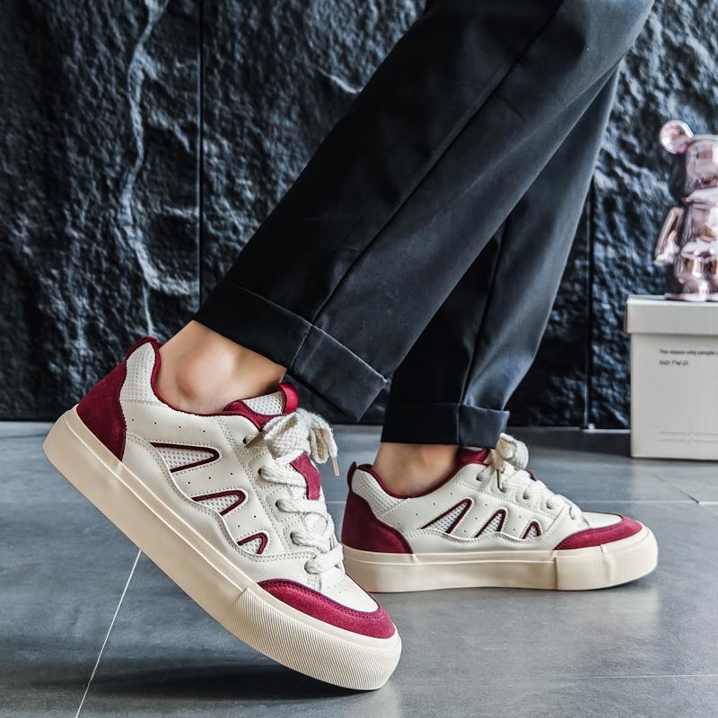 Fashion Fashion  Skateboard Sneakers Men Platform Mens Skateboarding Shoes Non slip Streetwear Casual Sports Shoes men