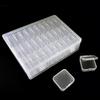 Transparent Nano Bead Storage Box for Ornaments, Nail Art, and Jewelry