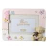 Button Corner Resin Photo Frame 1st Birthday Pink 6 X 4