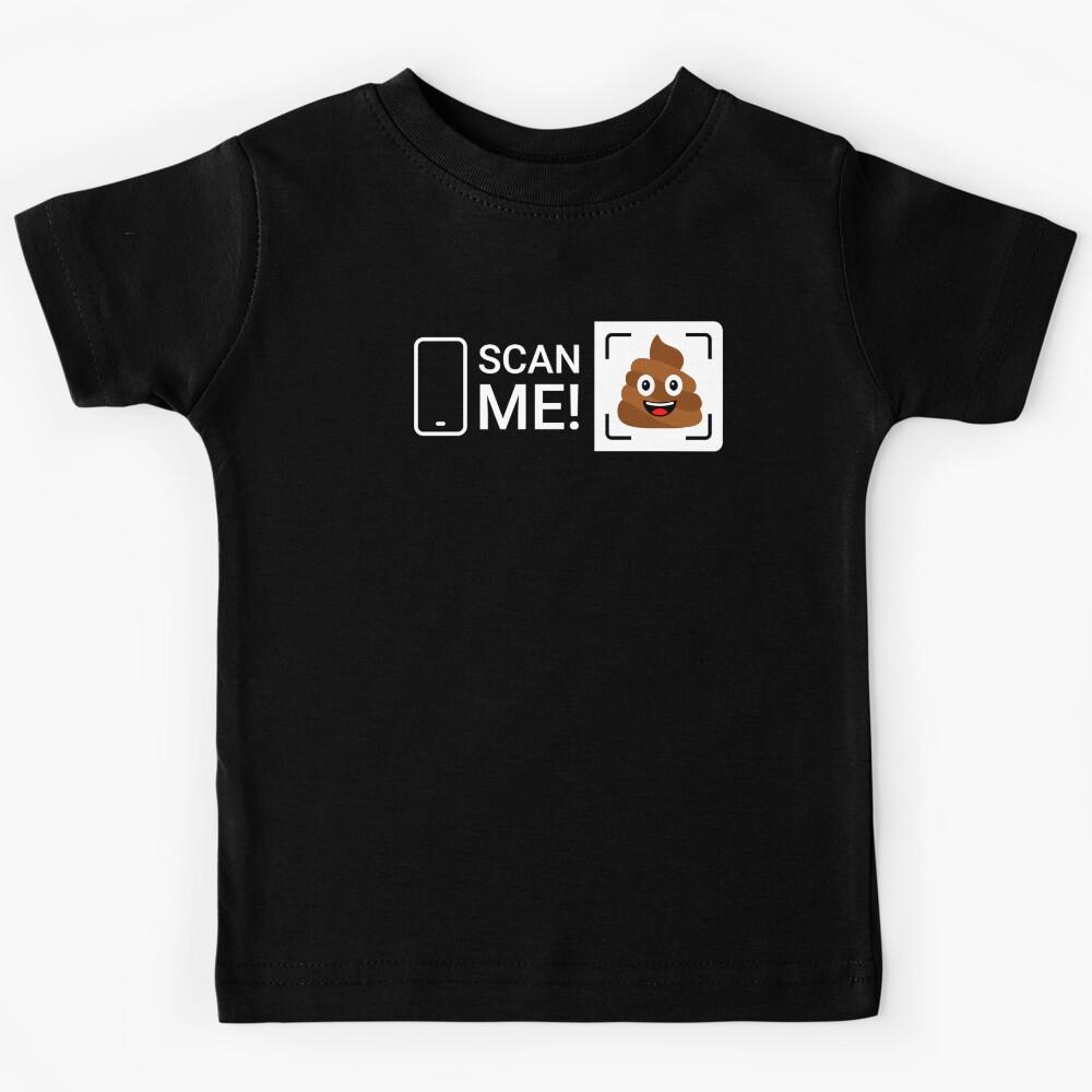 Funny Qr Code Scan Me Kids T-Shirt 170