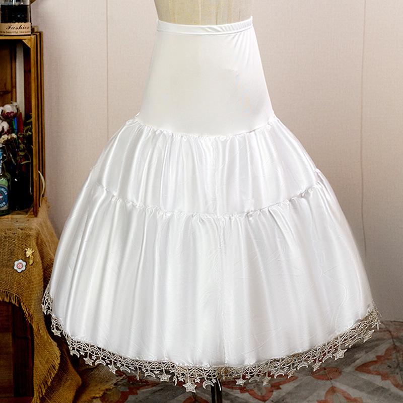 Vielseitiger Soft Girl Verstellbarer Lolita Petticoat - Fischgräten-, Carmen-, Reifrock-Stile für Cosplay & Brautmode