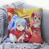 That Time I Got Reincarnated As A Slime Cushion Cover Pillow Cover Decor Pillowcase Printed Cushion Case For Couch