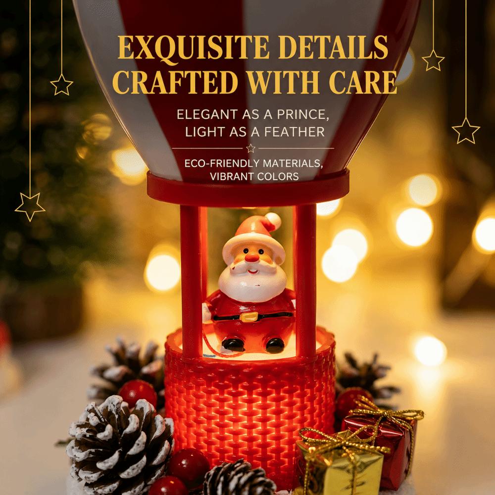 Santa Claus Christmas Hanging Pendant LED Night Light Xmas Tree Ornament Navidad Decor