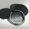 4pcs 70mm No Logo Auto Rims Cover Black 56.24.1205624120  Wheel Center Cap Hubs