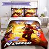 Set Biancheria da Letto RWBY Volume con Nome Personalizzato 3 Pezzi Copripiumino Chiusura Include 1 Copripiumino & 2 Federe per Tutte le Stagioni Arredamento Camera da Letto