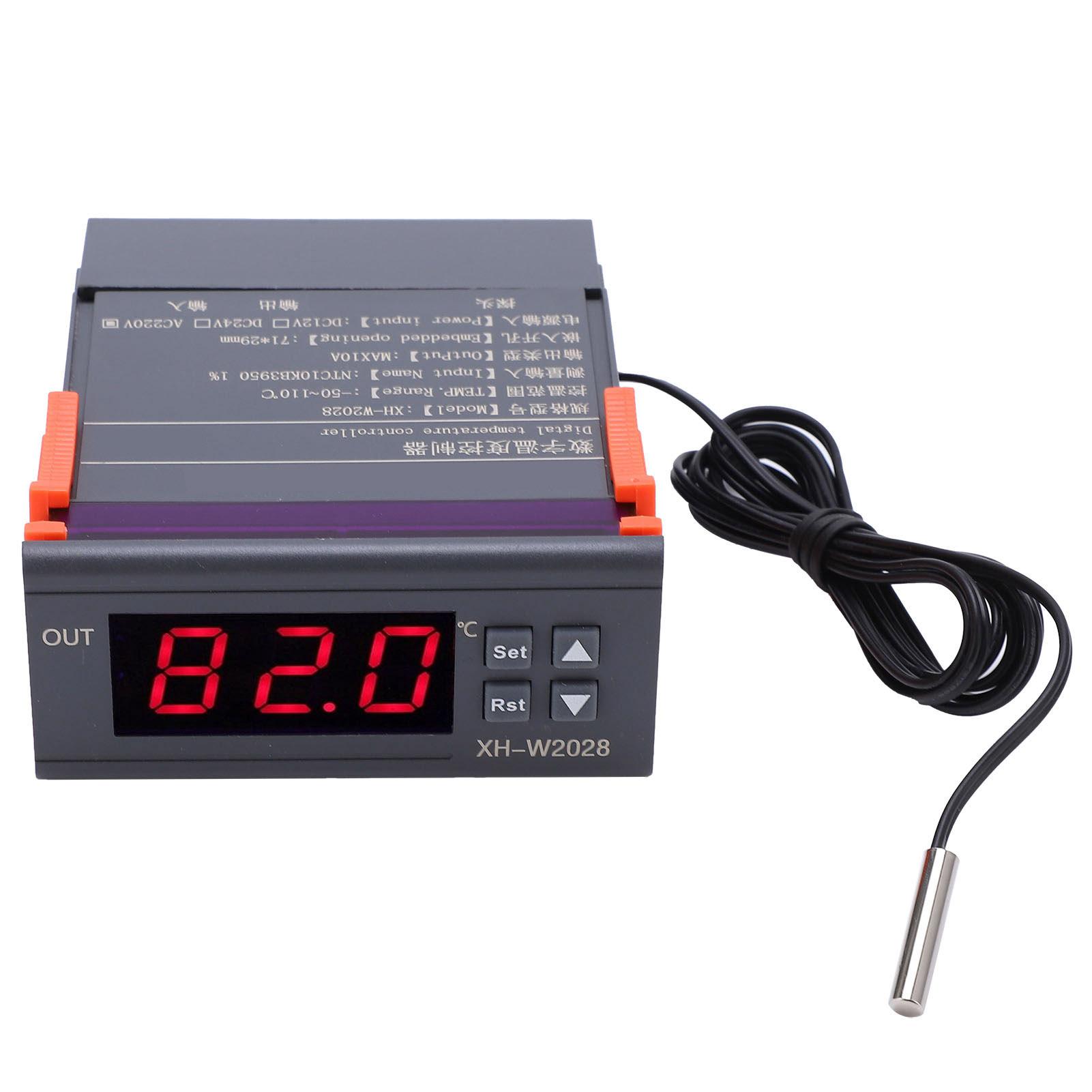 

Digital Temperature Controller 0.1 celsius Accuracy Thermostat Temperature Regulator for RefrigeratorAC220V