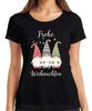 Merry Christmas Xmas Gnome String Lights Gnome Ladies Tshirt