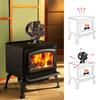 Fireplace Fan Heat Powered Stove Fan Automatic Adjustment Thermal Fans For Wood Log Burner Fireplace Eco Quiet Fan