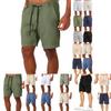 Bequeme Sommer-Herrenshorts mit feuchtigkeitsableitendem Stoff für Yoga und Fitness