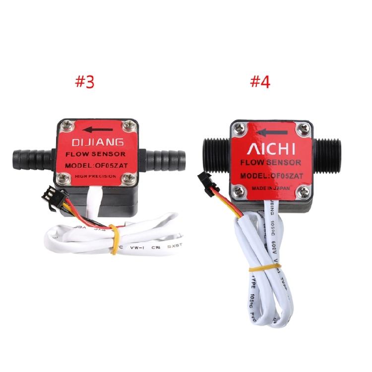 High Sensitivity Oval Gear Flow Meter Easy Installation Hall Flow Sensor 2 Types