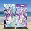 Yumemizuki Mizuki Genshin Impact Towel Sports Quick Dry Travel Camping Gear Sandproof Soft Light Large Beach Towel
