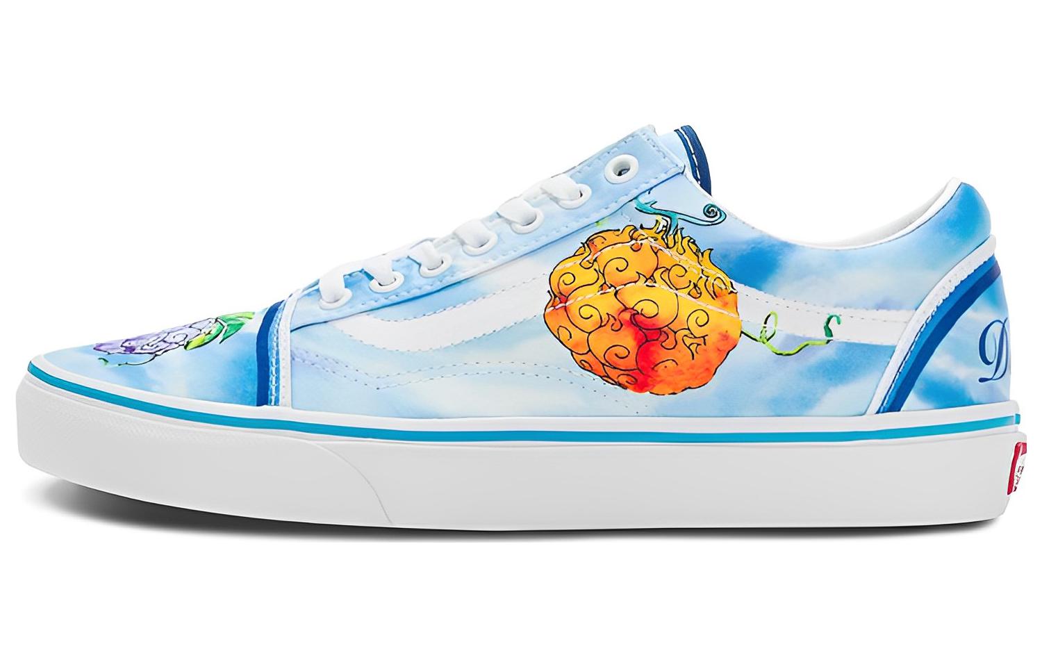 Old Skool One Piece x Old Skool Vans  Devil Fruit  VN0007NT7WM 39