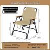 OIMG Outdoor Padded Folding Chair