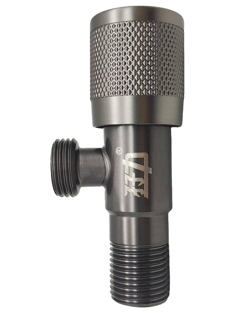 Rostfritt stål Varm Kall Inloppsventil Toalett Påfyllningsvinkelventiler Handfat Vattenvärmare Kran för Kök Badrumstillbehör