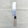 6.7 Inch Nakiri Knife T12A High-carbon Steel Core Sanmai-gawari Blade Chef Slicing Cleaver Meat Handmade Forged Kitchen Knife