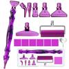 5D Diamond Art Pens Tools Diamond Painting Accessories Kits with Screw Purple Metal Tip Roller Diamond Painting Bead Dot Pens