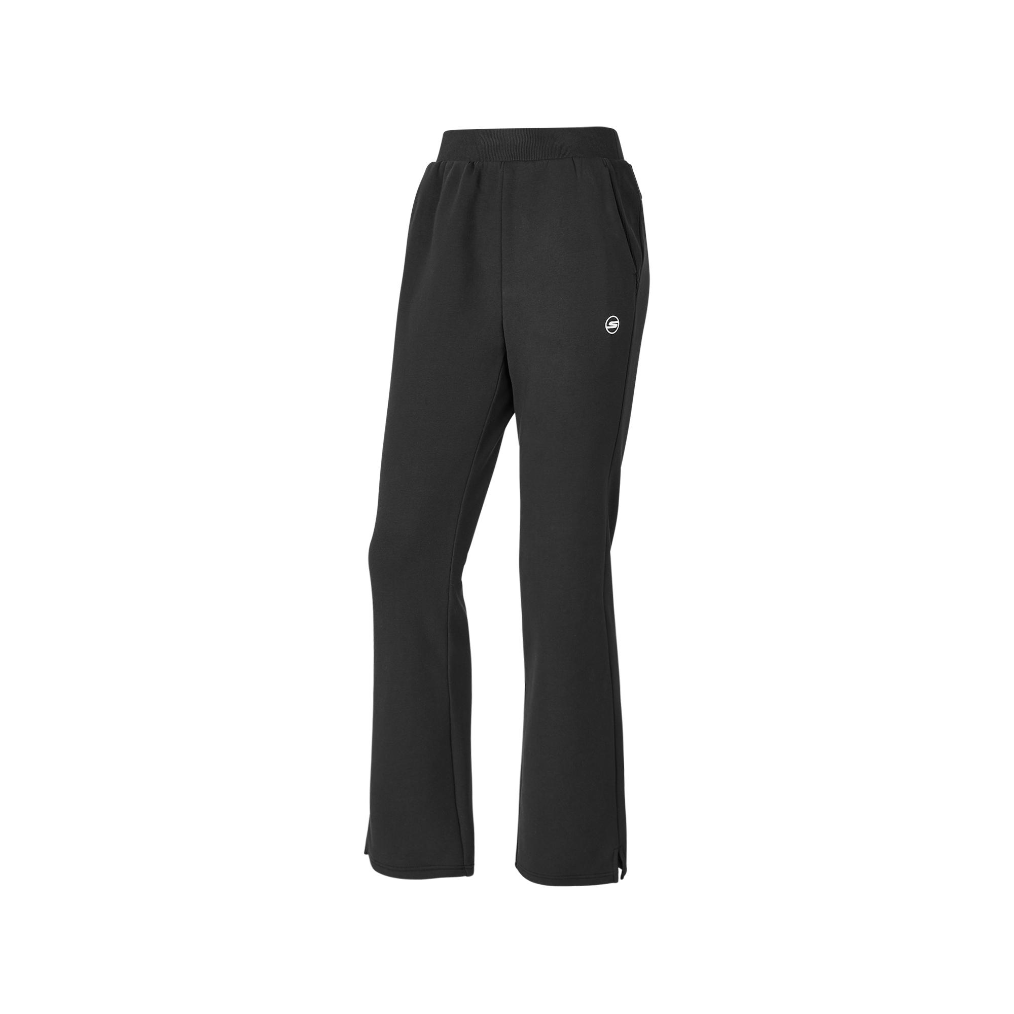 Skechers Comfortable Versatile Soft Knitted Sports Pants Women bottoms Black P424W158-0018 XXL