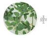 Luxurious Staircase Decor: Bionic Green Rose Vines & Leaves