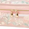 Franc Franc Japan MeSh Embroidered Vanity Pouch S Pink