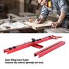 Router Milling Groove Bracket Aluminum Alloy Cabinet Hardware Jig Router Circle Cutting Jig for Woodworking