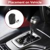 ACROPIX Gear Shift Knob Compatible with Honda Black Faux 1pc Cover, HR-V 2023-2024, Leather,