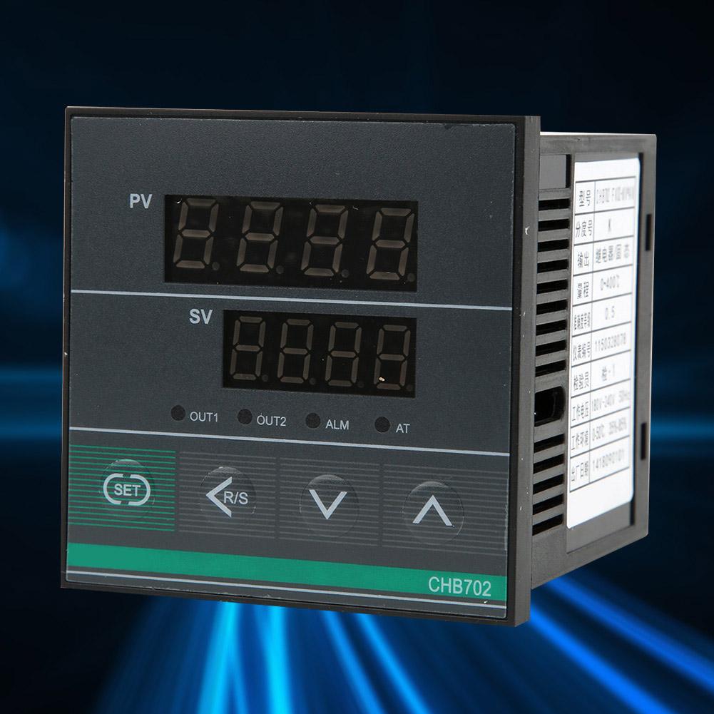BERM CHB702 Thermostat Intelligent Digital Display Temperature Controller RelaySSR Output
