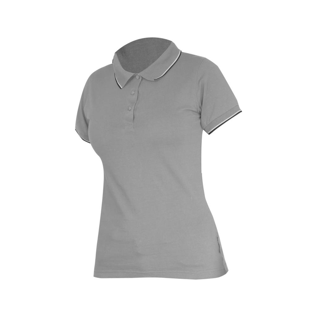 Women' Polo Shirt 190G/M2, Gray, "", Ce, Lahti