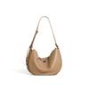 Versatile Genuine Leather Crossbody Bag New Single Shoulder Underarm Bag Dumpling Bag 2025 New Textured Handbag Women's Dumpling Bag