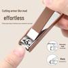 Portable Anti-Splash Nail Clippers Set with Scissors for Home Manicure