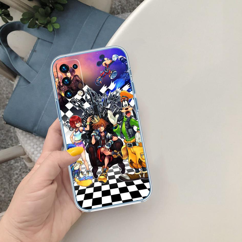 CJ73 Kingdom Hearts Transparent Phone Case for Motorola Moto G40 G04 G05 One Ace Action  Fusion + Plus Hyper Macro Vision Zoom