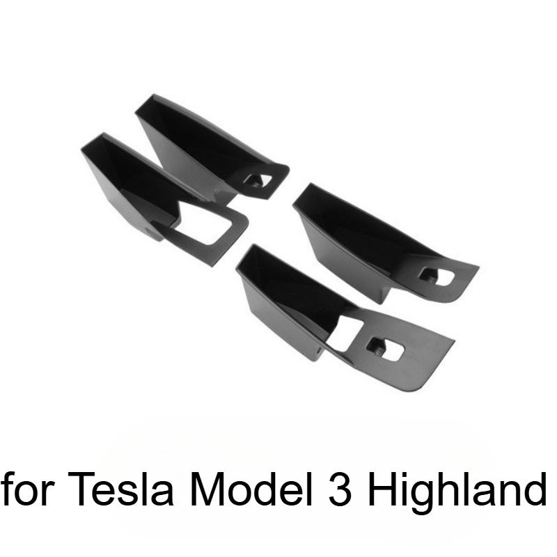 

Door Handle Storage Box interior Accessories For Tesla Model Y Juniper 2025 Model 3 Highland Inner Handle Organizer Phone Holder