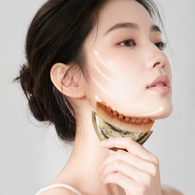 Lymphatic Contour Face Brush Facial Massage Care Tool
