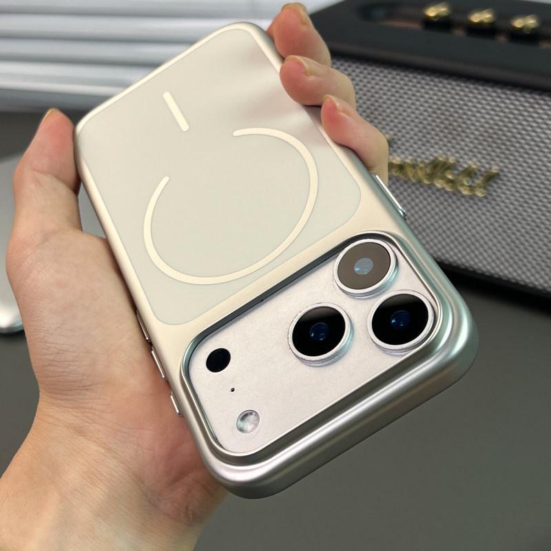 

Magnetic PC Hard Shell Case for iPhone 17/16 Pro Max with Molecular Matte Skin Feel 12 Pro/12